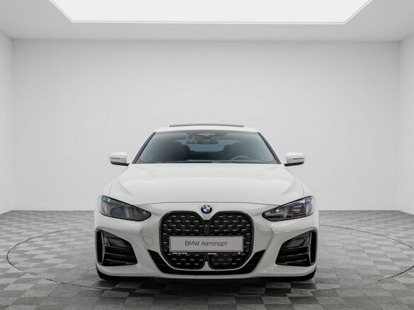 2024 BMW 4 серии 420i G22, G23, G26 Рестайлинг, белый - вид 3