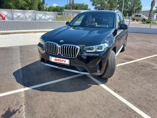 2021 BMW X3 30i xDrive III (G01) Рестайлинг, чёрный, 5000000 рублей, вид 1