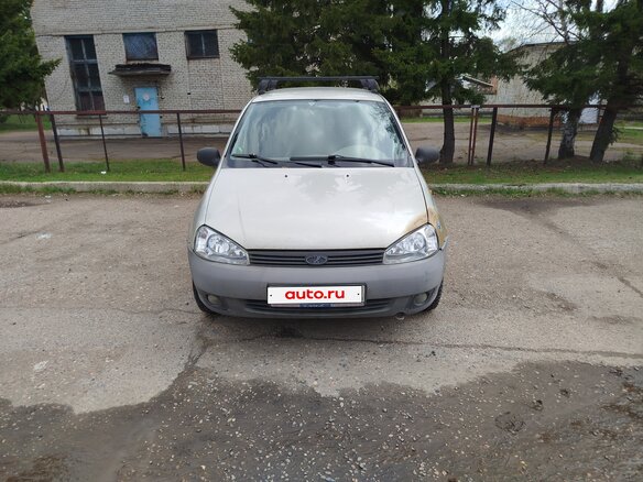 2008 Lada (ВАЗ) Kalina I, жёлтый, 250000 рублей - вид 1