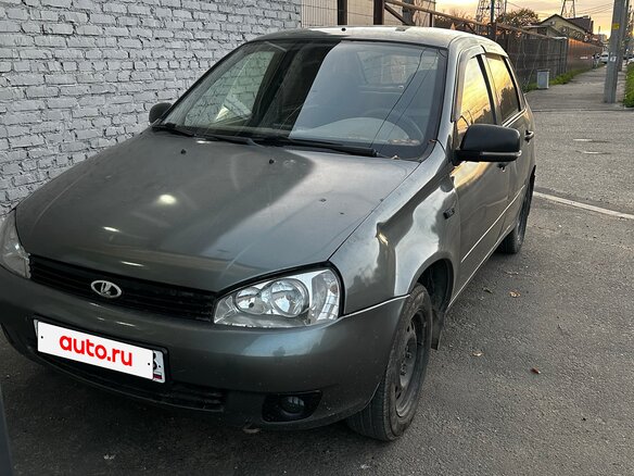 2008 Lada (ВАЗ) Kalina I, серый, 180000 рублей