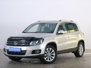 2013 Volkswagen Tiguan I Рестайлинг, серебристый, 1729000 рублей, вид 3