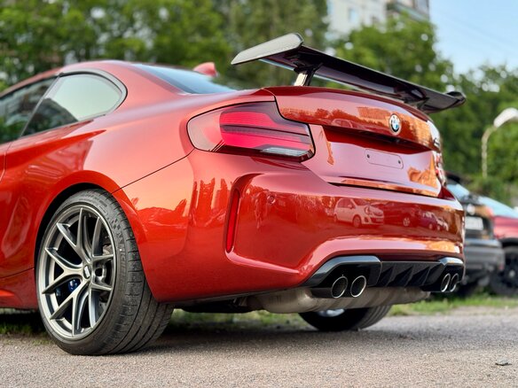 2019 BMW M2 Competition F87 Рестайлинг, оранжевый - вид 21