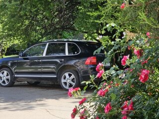 2006 Porsche Cayenne S I (955), чёрный, 950000 рублей, вид 1