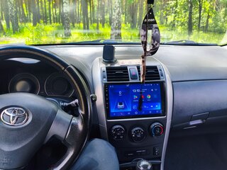 2007 Toyota Corolla X (E140, E150), серебристый, 810000 рублей, вид 4