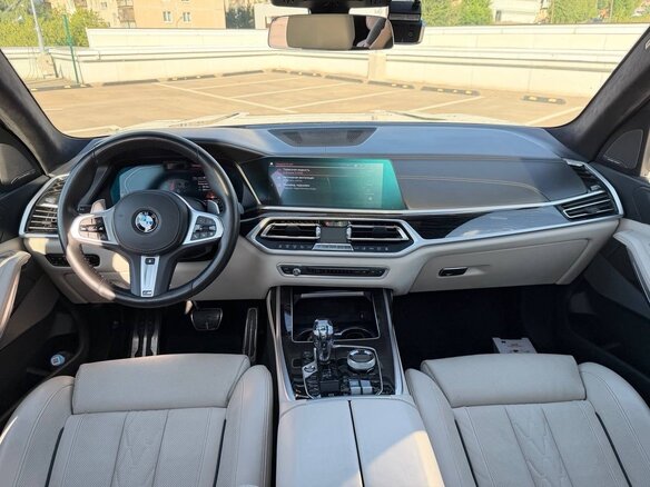 2019 BMW X7 30d I (G07), синий, 7790000 рублей - вид 10