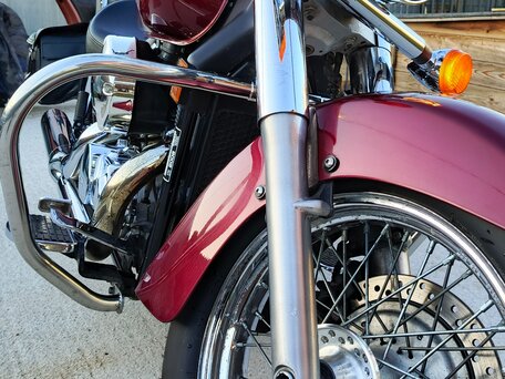 2005 Honda Shadow 750, красный, 540000 рублей, вид 3