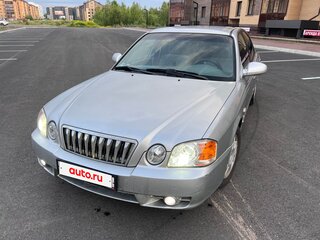 2004 Kia Magentis I Рестайлинг, серебристый, 420000 рублей, вид 2