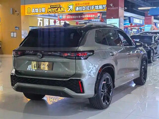 2025 Volkswagen Tayron II (China Market), зелёный, 4199017 рублей, вид 4