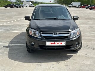 2014 Lada (ВАЗ) Granta I, чёрный, 250000 рублей, вид 2