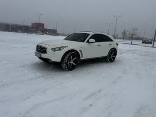 2012 Infiniti FX30d II (S51) Рестайлинг, белый, 1800000 рублей, вид 5