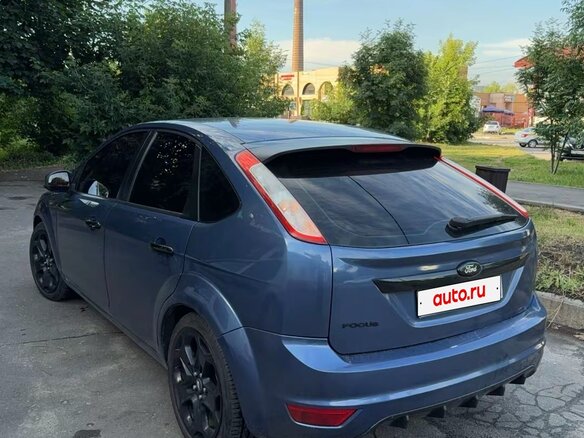 2008 Ford Focus II Рестайлинг, синий, 850000 рублей - вид 6
