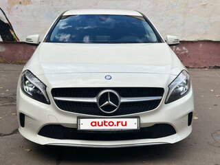 2017 Mercedes-Benz A-Класс 180 III (W176) Рестайлинг, белый, 1450000 рублей, вид 2