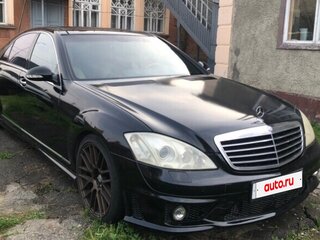 2007 Mercedes-Benz S-Класс 450 V (W221), чёрный, 1400000 рублей, вид 2