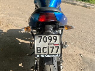 2008 Kawasaki ER-6N, синий, 300000 рублей, вид 4