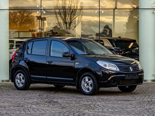 2013 Renault Sandero I, чёрный, 495000 рублей, вид 3