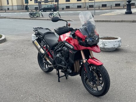 2014 Triumph Tiger Explorer, красный, 700000 рублей, вид 1