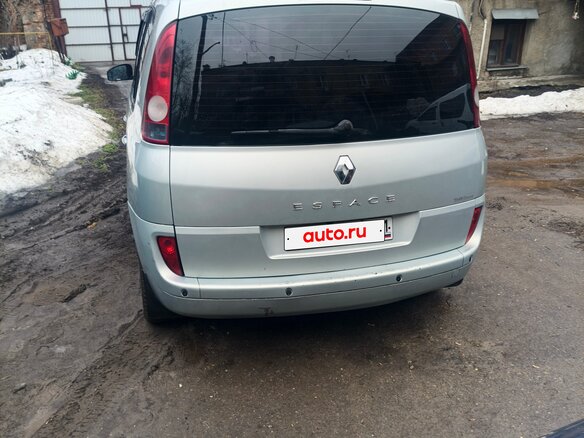 2002 Renault Espace IV, серебристый, 500000 рублей - вид 4