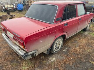 2006 Lada (ВАЗ) 2107, красный, 150000 рублей, вид 3