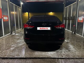 2013 Hyundai Elantra V (MD) Рестайлинг, чёрный, 1200000 рублей, вид 2