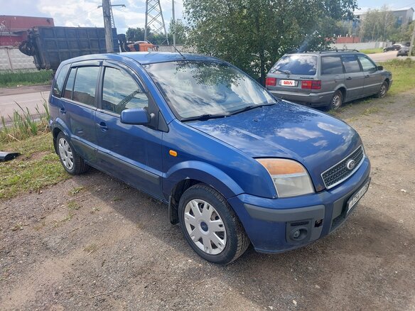 2008 Ford Fusion I Рестайлинг, синий