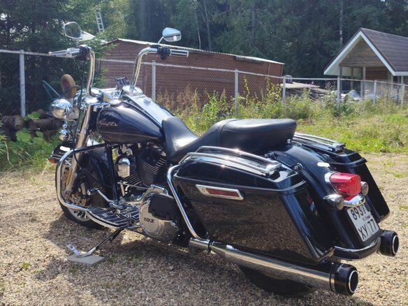 2013 Harley-Davidson Road King, чёрный, 1170000 рублей - вид 3