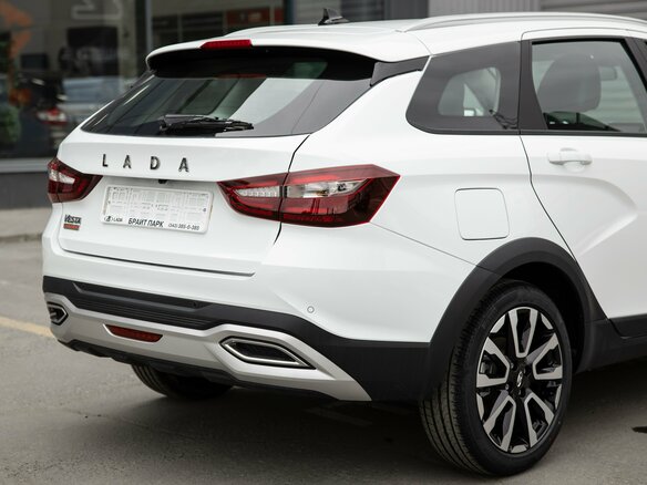 2026 Lada (ВАЗ) Vesta SW Cross I Рестайлинг (NG), белый - вид 6