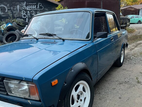 2007 Lada (ВАЗ) 21053-20, синий, 195000 рублей - вид 1