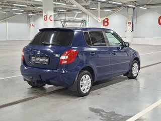2011 Skoda Fabia II Рестайлинг, синий, 344000 рублей, вид 5