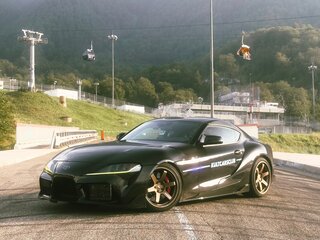 2022 Toyota Supra V (A90), чёрный, 7000000 рублей, вид 1