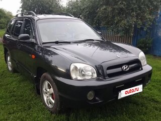 2008 Hyundai Santa Fe Classic Classic, чёрный, 800000 рублей, вид 3