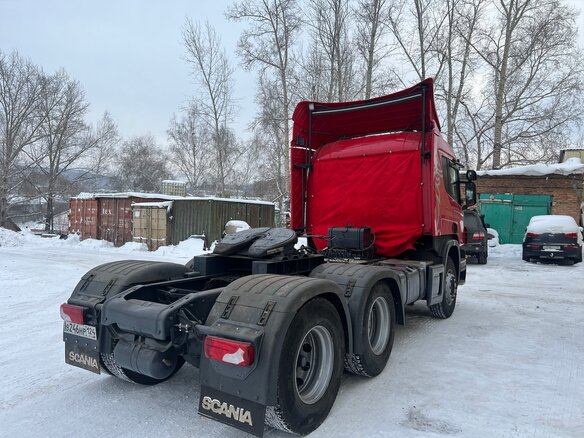 2008 Scania P-series, красный, 3200000 рублей - вид 3