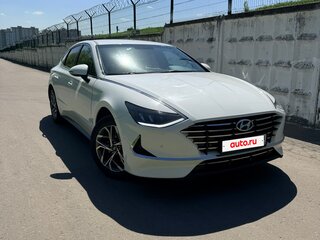 2021 Hyundai Sonata VIII (DN8), белый, 1890000 рублей, вид 2