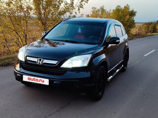 2007 Honda CR-V III, чёрный, 999000 рублей, вид 1