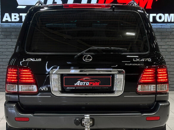 2005 Lexus LX 470 II Рестайлинг, чёрный, 2707000 рублей - вид 7