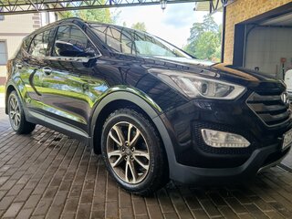 2013 Hyundai Santa Fe III, чёрный, 1500000 рублей, вид 2