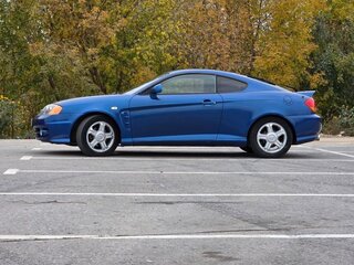 2004 Hyundai Tiburon II (GK), синий, 500000 рублей, вид 1