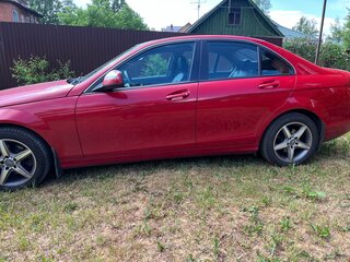 2008 Mercedes-Benz C-Класс 180 Kompressor III (W204), красный, 1200000 рублей, вид 5