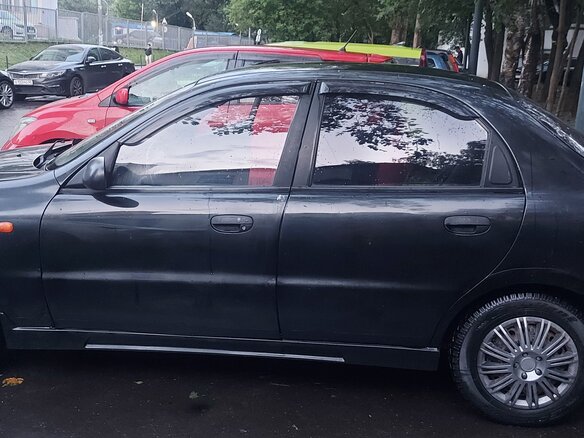 2008 Chevrolet Lanos I, чёрный, 140000 рублей - вид 3