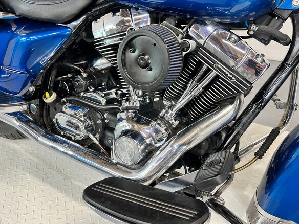 2006 Harley-Davidson Road King, синий, 510000 рублей - вид 18