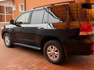 2009 Toyota Land Cruiser 200 Series, чёрный, 3495000 рублей, вид 4