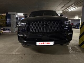 2019 Infiniti QX80 I Рестайлинг 2, чёрный, 7900000 рублей, вид 1