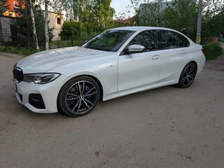 2019 BMW 3 серии 320d VII (G2x), белый, 4040000 рублей, вид 4