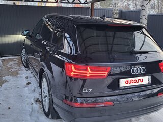 2019 Audi Q7 II (4M), чёрный, 5250000 рублей, вид 4