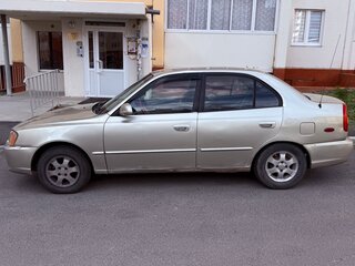 1999 Hyundai Accent II, жёлтый, 240000 рублей, вид 3