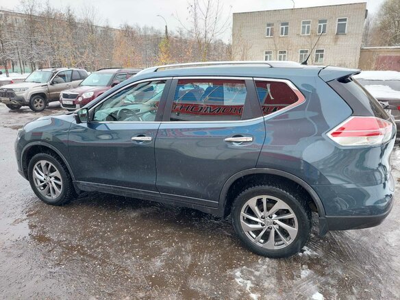 2015 Nissan X-Trail III, синий, 1800000 рублей - вид 6