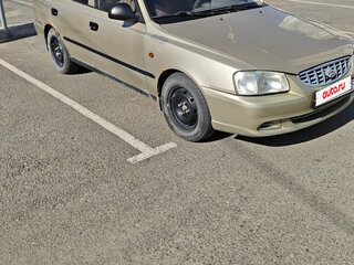 2006 Hyundai Accent ТагАЗ II, бежевый, 230000 рублей, вид 2