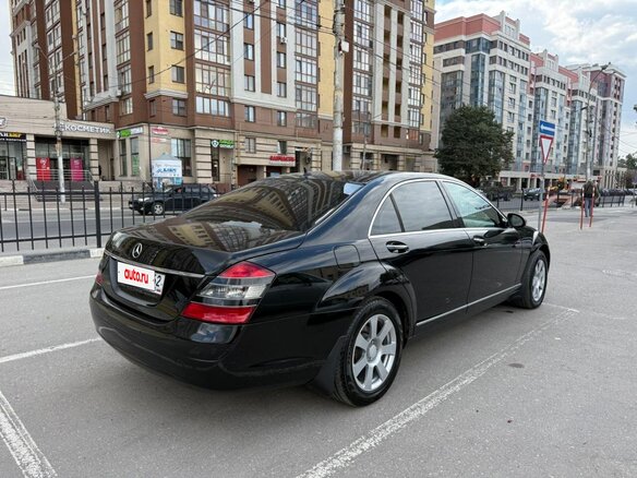 2008 Mercedes-Benz S-Класс 350 Long V (W221), чёрный, 1100000 рублей - вид 3