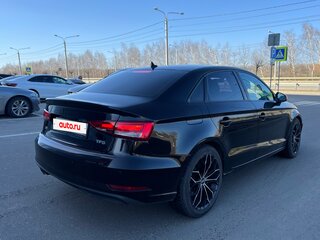 2017 Audi A3 III (8V) Рестайлинг, чёрный, 1590000 рублей, вид 3
