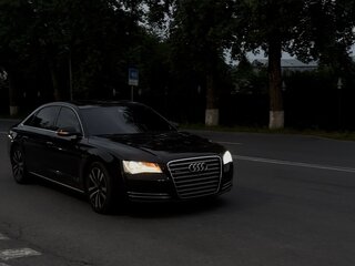 2011 Audi A8 III (D4), чёрный, 1400000 рублей, вид 3