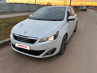 2015 Peugeot 308 II, белый, 1300000 рублей, вид 4
